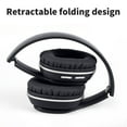 thumbnail image 4 of MERILER Wireless Bluetooth Headphones Over Ear with Noise Reduction, Hi-Fi Sound, Long Battery Life, Built-in Mic, Adjustable Headband, Multi-Mode Use, 4 of 6
