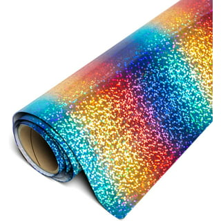 Clearance YOHOME Rainbow Stripe Pattern Heat Transfer Vinyl Bundle Roll  Soft Metal HTV for Ironing Clothes and Other Fabrics Multicolor 