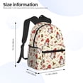 thumbnail image 3 of Fotbe cute Santa with Gifts Lightweight Casual Laptop Backpack for Men and Women, Daily use Waterproof backpack, Backpack for College, 3 of 7