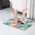 thumbnail image 4 of Pioneer Flower Floral Print Flannel Non Slip Door Rugs,Washable Door Mats Indoor,Decorative Door Mats,Dirt-Resistant and Absorbent Doormat for Entrance,Bedroom,Kitchen,Bathroom,31.5"x17", 4 of 4