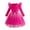 F95-Hot Pink, variant on FYDUU Christmas Dresses for Girls Long Sleeve Party Dress Sequin Starry Princess Tulle Dress Formal Party Gown for Holiday Celebrations