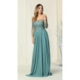 thumbnail image 1 of Robe de Soirée Brodée Grande Taille, 1 of 4
