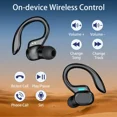 thumbnail image 2 of Auriculares inalámbricos Bluetooth 5.3 con estuche de carga con pantalla LED, conexión automática, larga duración, 2 of 5