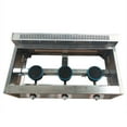 thumbnail image 5 of 3 Pans Food Warmer Steam Buffet Counter-top Gas Fryer Steam Table Commercial 6L for Homes, Restaurants, 5 of 16