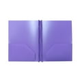 thumbnail image 2 of HANXIULIN 3-Prong Plastic Folders with Pockets, 2 Pocket Folders with Fasteners, Tear-Resistant Plastic Pockets, and Fit Letter Size Paper, Use for School Office Home Business, 1Pcs Folders, 2 of 9