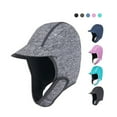 thumbnail image 2 of Toystoory Gorros de buceo ajustables de Color sólido a prueba de frío gorro de natación resistente al desgaste protección de la cabeza trajes Deportes acuáticos Rosado, 2 of 6