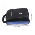 thumbnail image 5 of Dominant Golf Shoe Bolsa Organizador Bolsas portátiles Pocket Capacidad grande Deportes Senderismo Accesorios para calcetines Tees Zapatos de fútbol azul negro Guardurnaity OD003041-02, 5 of 5