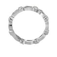 thumbnail image 4 of AoneJewelry 1/4 Carat Diamond Eternity Wedding Band In 18K White Gold, 4 of 5