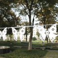 thumbnail image 4 of Fiesta De La Decoración De La Boda Shabby Chic Mariposa Blanca Bunting Guirnalda Zulema Boda colorín, 4 of 8