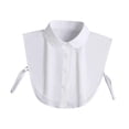 thumbnail image 1 of Cuello falso para mujer, elegante cuello tipo chal para blusa, ropa, trajes, 1 of 9