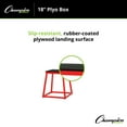 thumbnail image 2 of Champion Sports Welded Steel Plyo Box - 18" H, 2 of 6