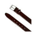 thumbnail image 2 of CTM  Embossed Leather Croc Print Belt (Men), 2 of 2