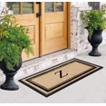 thumbnail image 4 of A1HC Natural Coir & Rubber Door Mat - 30"x 60", Hand-Flocked, Thick, Durable, Heavy-Duty, Indoor/Outdoor Doormat Monogrammed, 4 of 7
