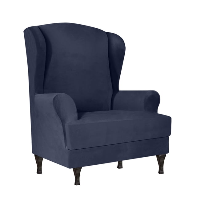 Decdeal Sofa Cover Stretch Recliner Chair Cover Furniture Protector Couch Cover Soft Elastic Fabric Dark