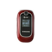 Samsung SGH-A237 - Feature phone - LCD display - 128 x 160 pixels - rear camera 0.3 MP - red