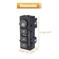 thumbnail image 3 of Interruptor de tracción de rueda 4WD 4x4 para Chevy GMC Cadillac Silverado 1500 2500HD Suburban Avalanche Sierra Yukon 1999-2002 Reemplazo 15709327 19168767, 3 of 9