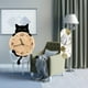 thumbnail image 2 of Reloj De Pared, Espejo De Pared, Decoración, Regalos Para Sala De Estar, Dormitorio, Estudio, Oficina, Entrada, Pasillo, Adorno Colgante Ligero, Sin Tictac, 2 of 8