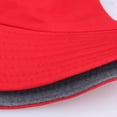 thumbnail image 6 of DALX Men Women Summer Cotton Hat Solid Color Fisherman Beach Festival Sun Cap Bucket Cap, 6 of 8