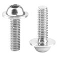 thumbnail image 1 of 10pcs Red Anodized Motorcycle Windshield Bolts Nut Washers Kit, Fits All Bikes with M5 Screw Diameter, No Tools Required, Durable, Fairing Screen Fastener, 1 of 7