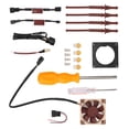 thumbnail image 3 of Game Console Cooling Fan Mount Kit, Efficient Heat Dissipation Durable Replacement Fan 3D Print Mount Kit Professional Silent  for Game Accessories, 3 of 8