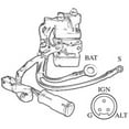 thumbnail image 2 of Starter For Komatsu WA450 1995 6D125 0365-502-0017, 28100E0080; 410-50049, 2 of 7