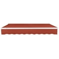 thumbnail image 4 of Awntech 18 Ft Maui Left Motorized Heavy Duty Patio Retractable Awning (216in x 9.25in x 120in), Terracotta, 4 of 8