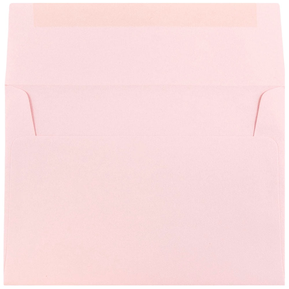 JAM A7 Envelopes, 5 1/4 x 7 1/4, Baby Pink, 50/Pack