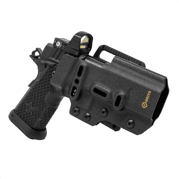 GRITR Ambi OWB Kydex Holster; Fits Staccato P/XL/XC
