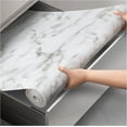 thumbnail image 4 of Revestimiento para cajones y estantes para gabinetes de cocina, no adhesivo, papel para estantes antideslizante, agarre fuerte y grueso, revestimiento impermeable para estantes, fácil de limpiar para, 4 of 5