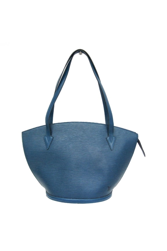 Pre-Owned Louis Vuitton Epi Saint-Jacques Shopping M52265 Women's Shoulder Bag Toledo Blue