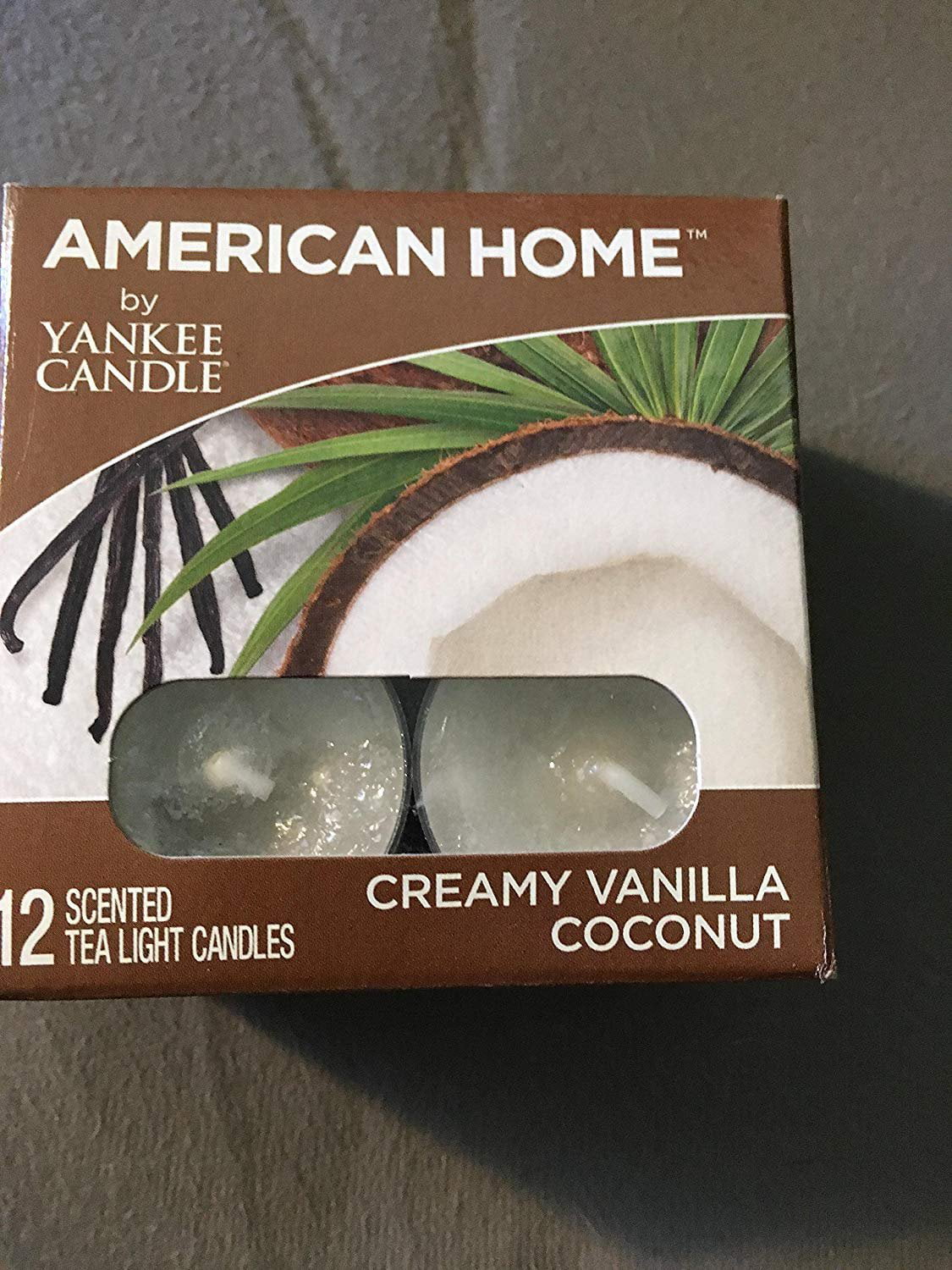 2 YANKEE CANDLE Creamy Vanilla Coconut Wax Melts 12 Total Cubes Home Inspiration 