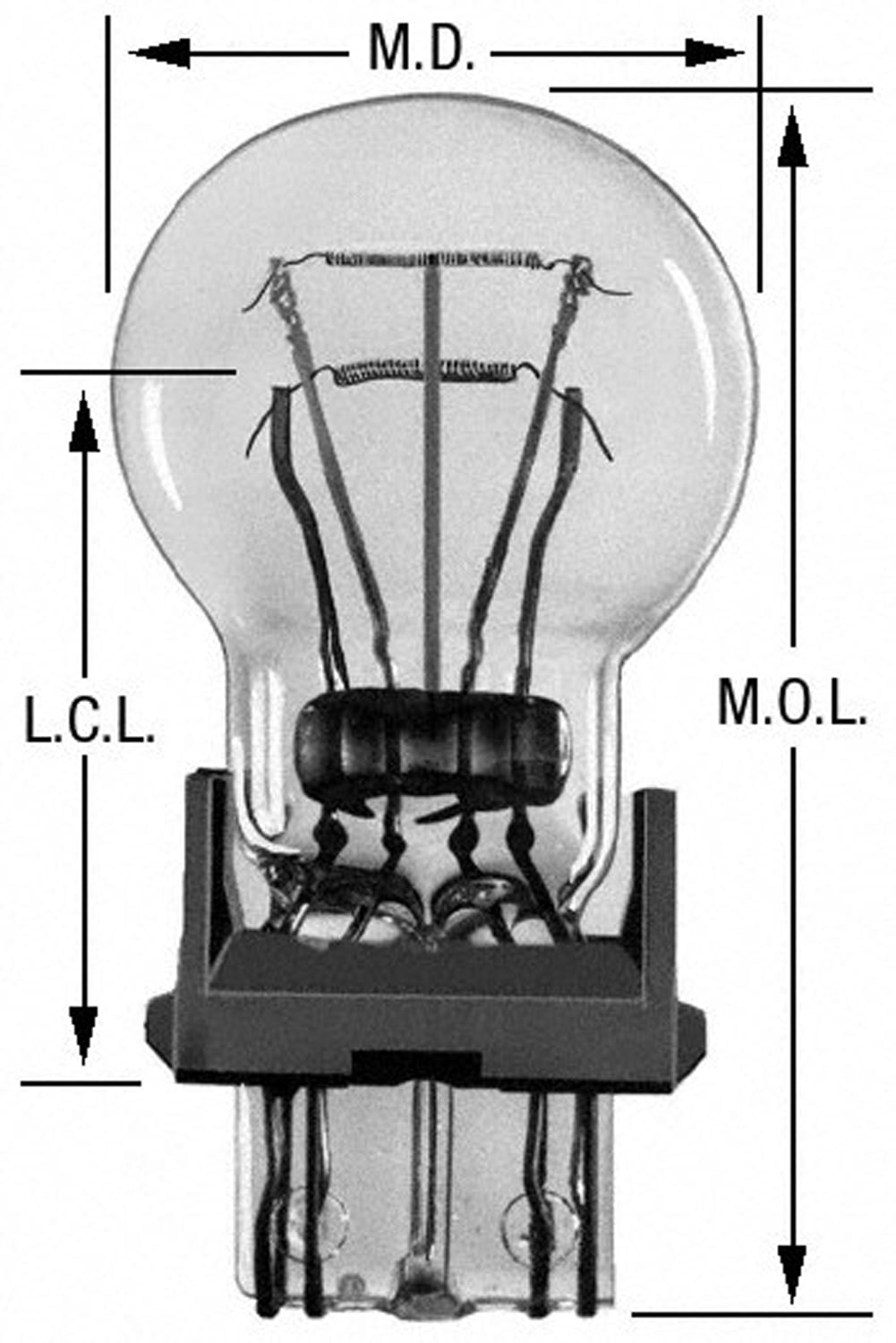 Wagner BP3457LL Turn Signal Light Bulb