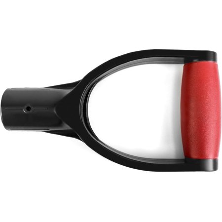 QIHE-2 Pack 1-1/4 Polypropylene Plastic Spade Handle Shovel D Grip Handle for Digging Raking Tools