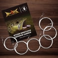 thumbnail image 7 of HERCULES Pre-Tied Loop Fly Fishing Leader 6 Pack with tapered leader wallet, 7.5FT - 3X 4X 5X, 7 of 7
