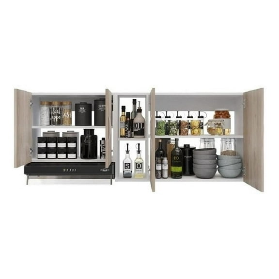 Mueble De Cocina Superior  Maderkit Color Rovere beige Maderkit M00067SC-BLWE