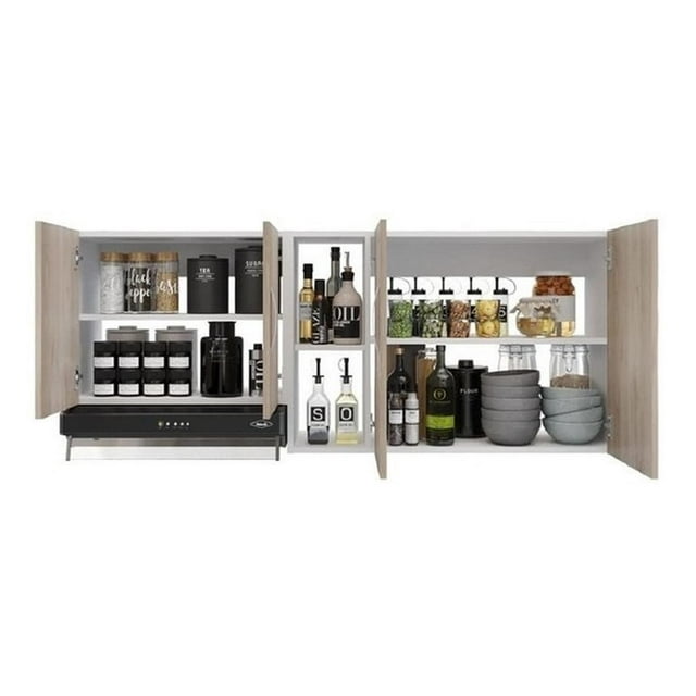 Mueble De Cocina Superior Maderkit Color Rovere beige Maderkit M00067SC-BLWE