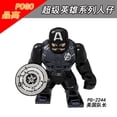thumbnail image 1 of Minifiguras De Superhéroe De Marvel Lego Bloques De Construcción Iron Man Haoke SpiderMan Hormiga Hombre Figuras Juguete, 1 of 4