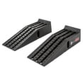 thumbnail image 1 of Black Widow Psr295 Plastic Car Service Ramps - Lifts Vehicles 6.25" H For Maintenance Or Oil Changes - Each Ramp Is 12" W - Pack Of Two - 10,000 Lbs. Capacity Per Pair, 1 of 5