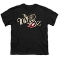 thumbnail image 2 of The Wizard of Oz Classic Logo Kids T Shirt for Youth Boys and Girls, Black, Large, 2 of 4