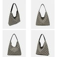 thumbnail image 6 of Sdmnsg-T Slouchy Shoulder Bag Checkered Y2K Hobo Tote Bag for Women Vintage Checkerboard Large Capacity Crossbody Purse Casual Retro, 6 of 8
