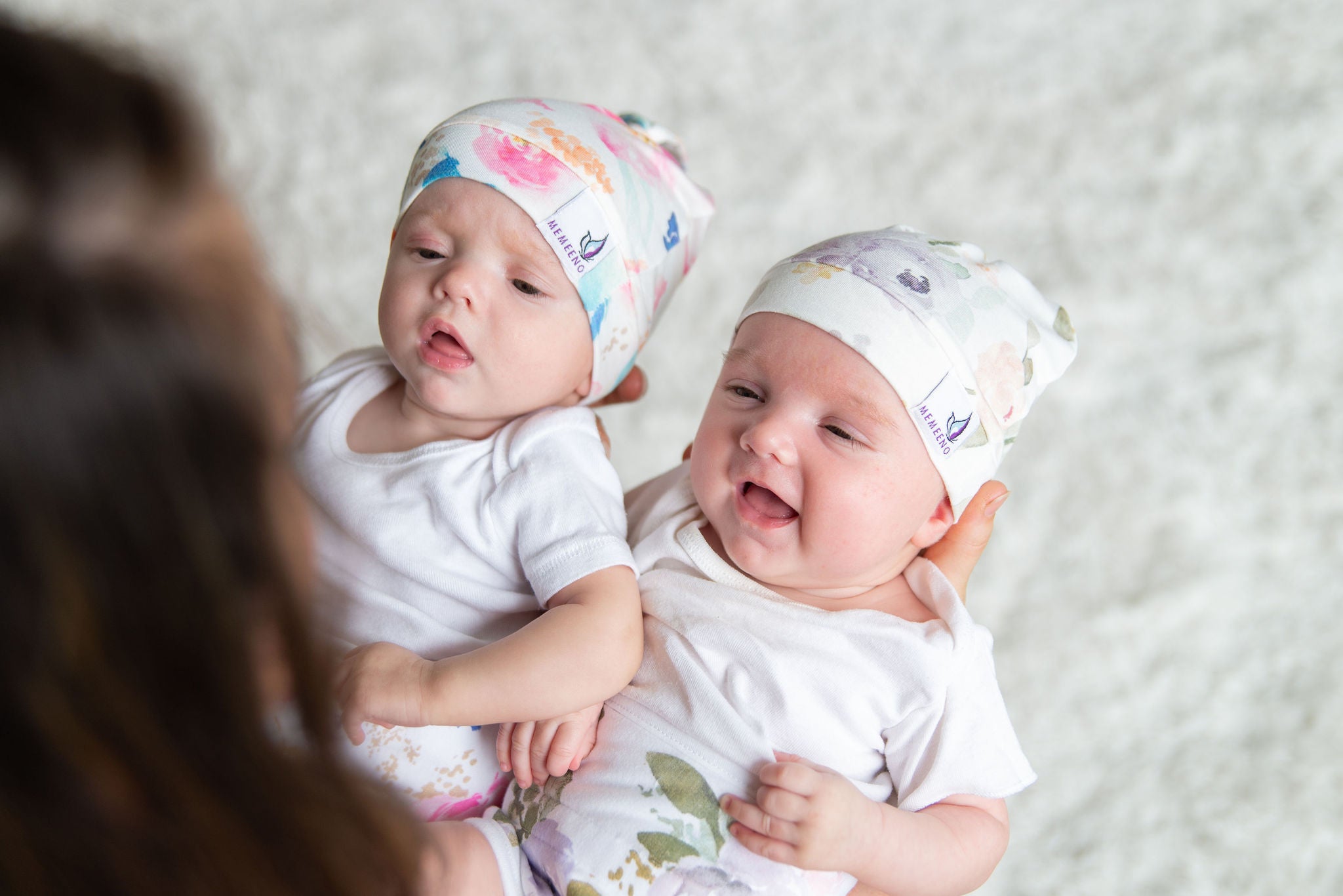 MEMEENO Belly Band Darling Organic Cotton Self-Warming Colic and Gas Relief for Fussy Newborn 1-Count One Size