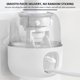 thumbnail image 1 of Muyoka Kit exprimidor de pasta de dientes, dispensador automático de pasta de dientes Soporte para cepillo de dientes montado en la pared Ranura para cepillo de dientes manos libres para baño Muyoka Hogar, 1 of 6