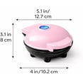 thumbnail image 3 of Mini Plancha Eléctrica Ligera y Práctica para Hot Cakes y Huevos | Superficie Antiadherente de Calentamiento Rápido | Ideal para Porciones Individuales | Diseño Compacto Fácil de Usar (rosa), 3 of 16