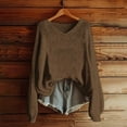 thumbnail image 2 of Texiao Cable Knit Sweater Women,Women's Winter Warm Crewneck Long Sleeve Knit Pullover Sweater, 2 of 4
