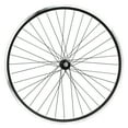 thumbnail image 2 of iMeshbean 26" Alloy Steel Front & Rear Bicycle Wheels 26x1.75, 2.125 (for 26" Tires), 5/6/7/8 Speed Freewheel Compatible, 36 Spoke, Steel Rim, Bolt On Axle, Black, 2 of 5
