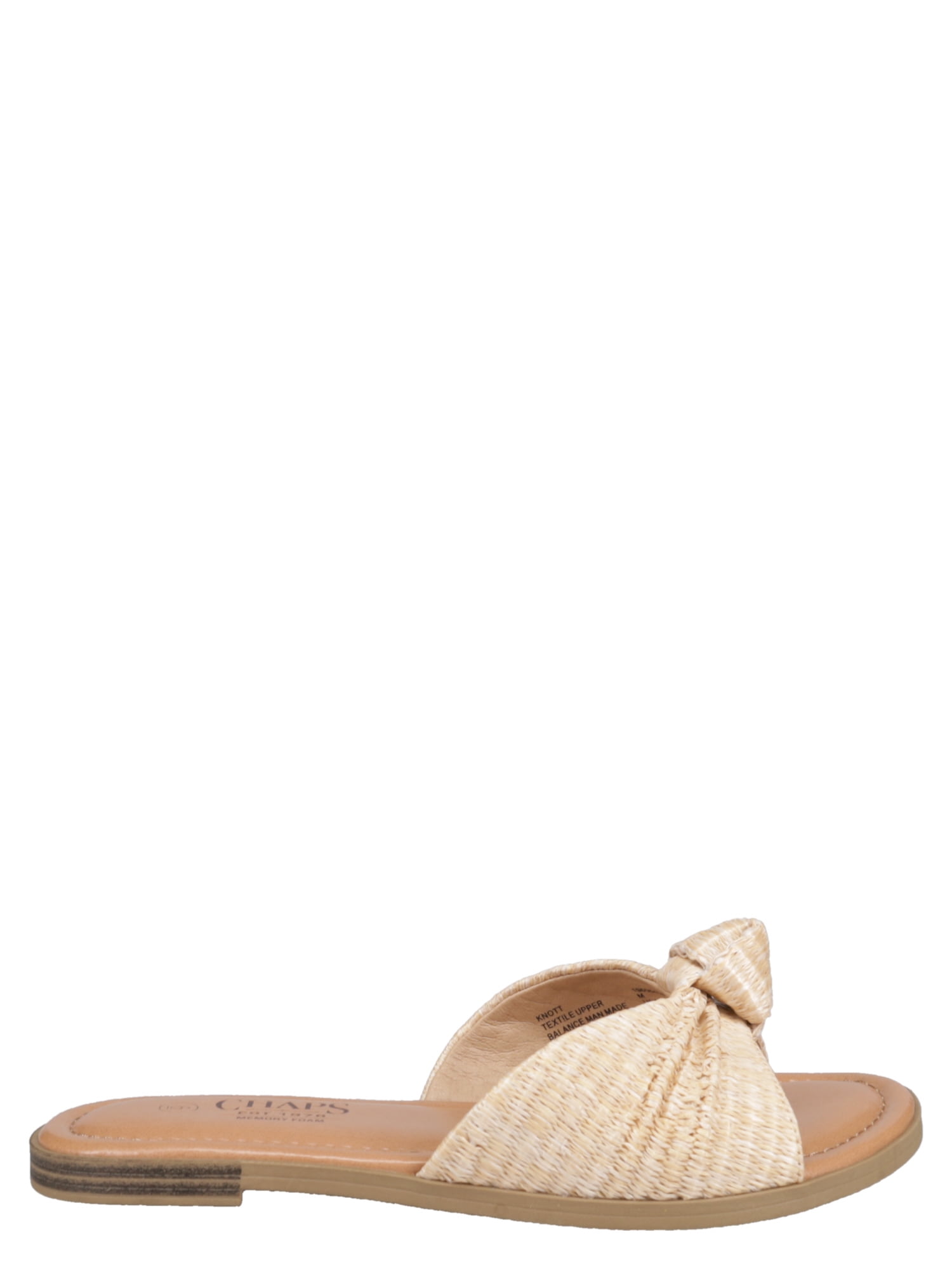 Chaps Women’s Knot Slide Sandal