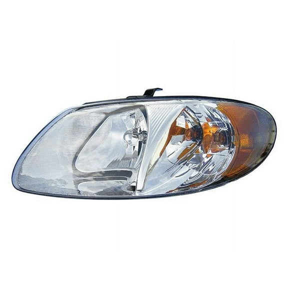Left Headlight Assembly - Compatible with 2001 - 2007 Dodge Caravan 2002 2003 2004 2005 2006