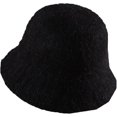 thumbnail image 2 of CoCopeaunts Beanie Hat for Women Winter Warm Plush Bucket Hat Solid Color Knit Hip Hop Casual Elastic Foldable Mens Skull Cap, 2 of 8