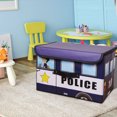 thumbnail image 3 of Toy Chest Lid Kids With Flip-Top Collapsible Storage For Playroom Closet, 3 of 4