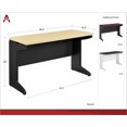 thumbnail image 6 of Pursuit Bridge Table, Gray, 6 of 9